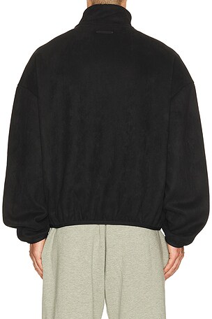 Fear of God ESSENTIALS BLOUSON DE SURVÊTEMENT SIGNTATURE en Noir