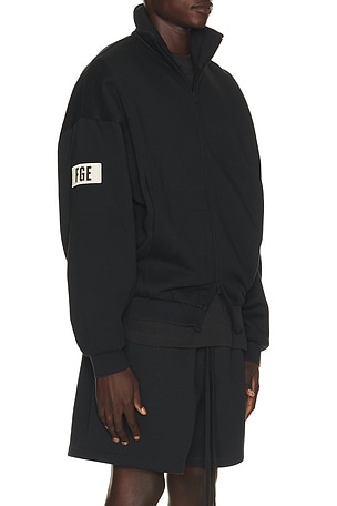 Fear of God ESSENTIALS Track Jacket in Black