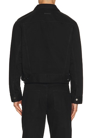 Fear of God ESSENTIALS Classic Denim Jacket in Black