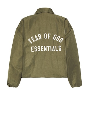 Textured Nylon Trucker Jacket Fear of God ESSENTIALS