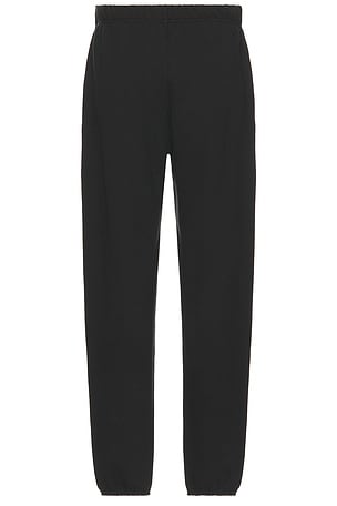 Fear of God ESSENTIALS Classic Fit Fleece Sweatpant in Black