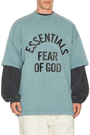 Campus 90's Short Sleeve Tee Fear of God ESSENTIALS