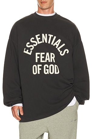Campus 90's Long Sleeve Tee Fear of God ESSENTIALS