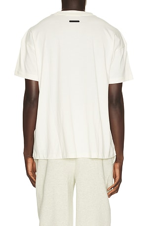 Fear of god essentials camiseta essential en color blanco