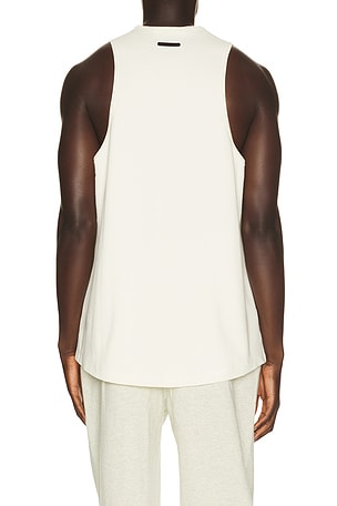 Fear of God ESSENTIALS Ribbed Essential Tank in White