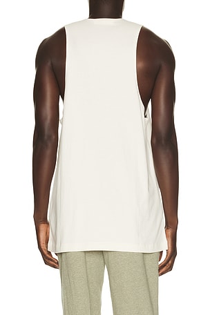 Fear of god essentials camiseta tirantes essential en color blanco