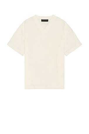 Fear of God ESSENTIALS 3-Pack Essential V-Neck Tee in Cream