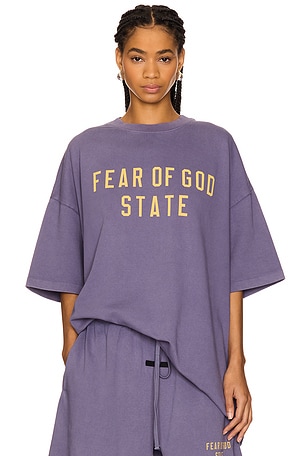 Heavy Crewneck Tee Fear of God ESSENTIALS