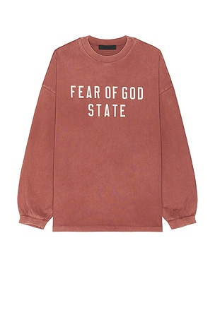 Heavy Longsleeve Tee Fear of God ESSENTIALS