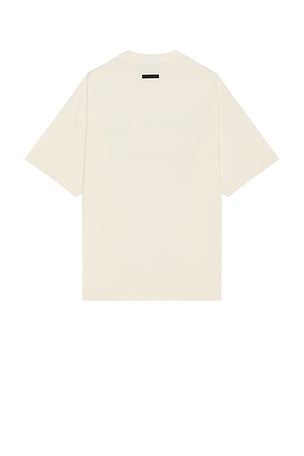 Fear of God ESSENTIALS Jersey Crewneck Tee in Cream