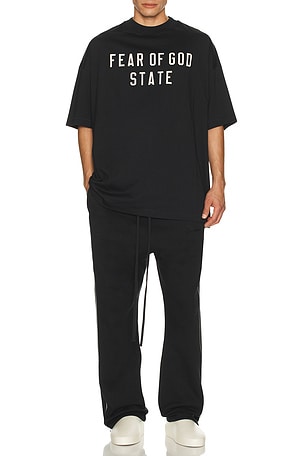 Fear of God ESSENTIALS 90S Fit T-Shirt in Black