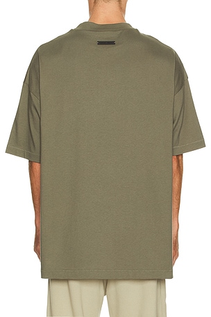 Fear of God ESSENTIALS 90S Fit T-Shirt in Green
