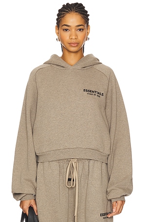 Cropped Hoodie Fear of God ESSENTIALS