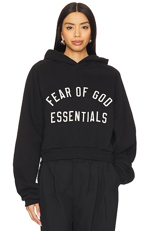 Cropped Hoodie Fear of God ESSENTIALS