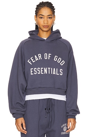 Cropped Hoodie Fear of God ESSENTIALS