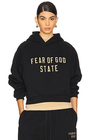 Cropped Hoodie Fear of God ESSENTIALS