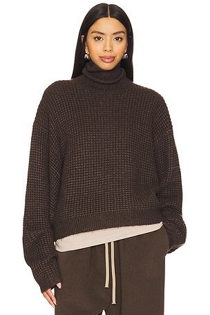 Cropped Turtleneck Sweater Fear of God ESSENTIALS