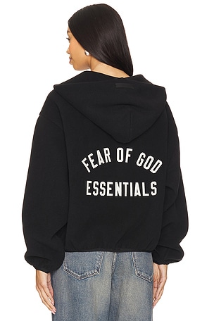 Brushed Hooded Bomber Jacket Fear of God ESSENTIALS