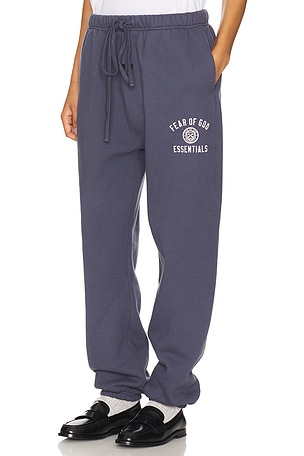 Fear of God ESSENTIALS Fleece Jogger in Blue