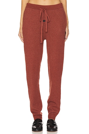 Waffle Fitted Sweatpant Fear of God ESSENTIALS