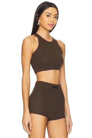 Fear of God ESSENTIALS Sport Tank Top in Brown