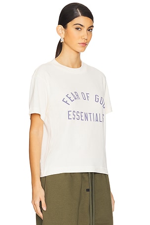 Fear of God ESSENTIALS Crewneck T-Shirt in White