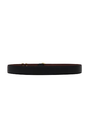 FRAME Crescent Belt in Black