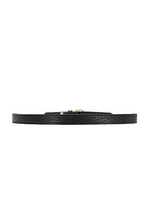 FRAME Jewelery Detail Belt in Black