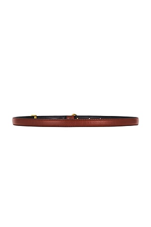 FRAME Petit Crescent Belt in Brown