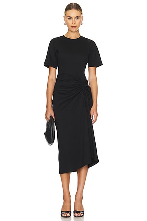 Ruched Front Tie Dress FRAME