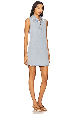 FRAME The City Shift Dress in Blue