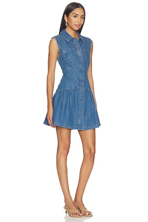 FRAME The Denim Day Dress in Blue