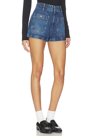 FRAME The Cruise Short in Blue