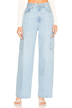 High Rise Baggy Pocket Jean FRAME