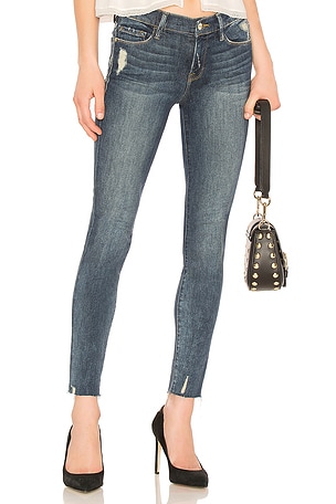 FRAME Le Skinny De Jeanne Victoria Park top Jeans