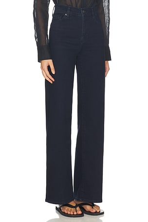 FRAME The Slim Palazzo Jeans in Blue
