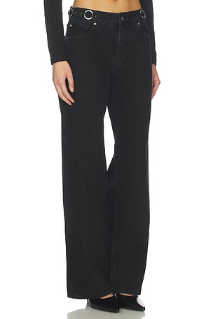 FRAME The O-ring Stroll Jeans in Black