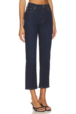 FRAME Le Sleek Straight Jeans in Navy