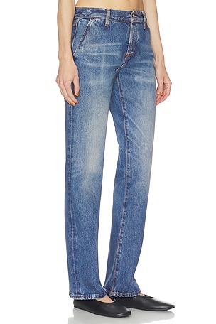 FRAME The Drop Trouser Jeans in Blue