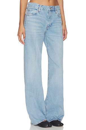 FRAME The Off Duty Stroll Jeans in Blue