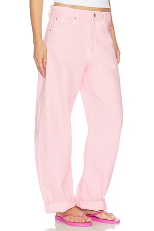FRAME The Bubble Jeans in Pink