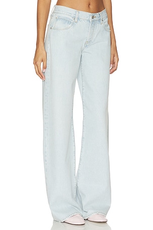 FRAME The Pixie Petite Leo Jeans in Denim-Light