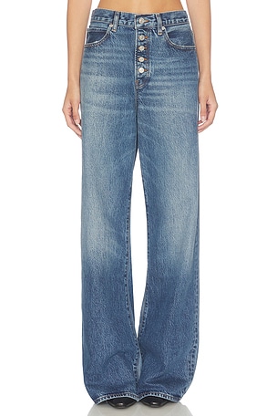 The Loose Exposed Buttons Jeans FRAME