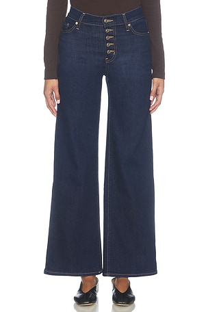 Le Slim Palazzo Exposed Button Jeans FRAME