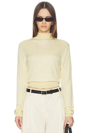 Crop Fitted Turtleneck FRAME