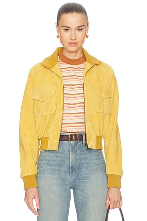 The Suede Ace Jacket FRAME