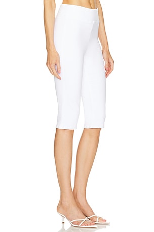 FRAME Jetset Capri Pants in White