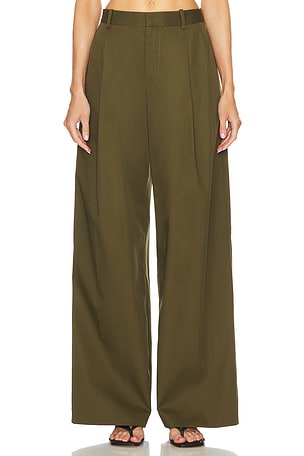 Pleated Wide Leg Pant FRAME