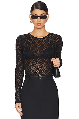 Mesh Lace Top FRAME