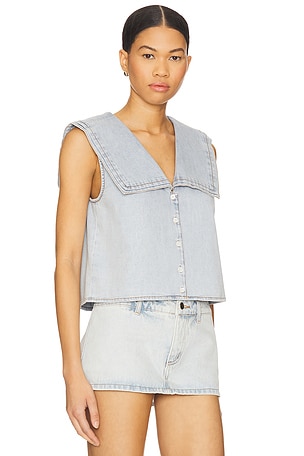 FRAME The Yacht Top in Blue